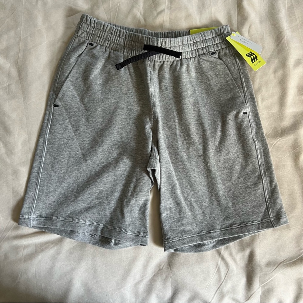 NWT All in Motion Gray Boys' Athletic Shorts